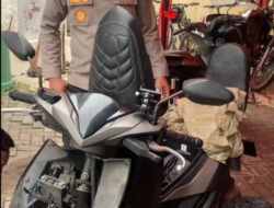 Cegah Curanmor dari Hulu, Polrestabes Surabaya Bagikan Alarm Motor Gratis