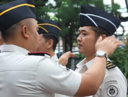 Lapas sidoarjo kelas IIA melaksanakan kegiatan apel kenaikan pangkat 