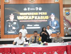 Polresta Sidoarjo Amankan Tiga Tersangka Penipuan Gondol Motor Modus Minta Tolong