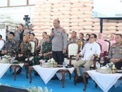 Perkuat Ketahanan Pangan Presiden RI Resmikan Gudang Jagung Milik Polda Jatim