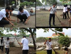 Sambut Ramadhan 1447 H, Lapas Sidoarjo Gelar Kerja Bakti Bersihkan Makam Umum Magersari