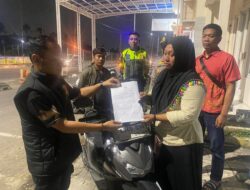 Polsek Kenjeran Kembalikan Sepeda Motor yang di laporkan Hilang Dan di Temukan di Suramadu