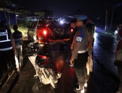 Polres Bangkalan Gelar KRYD Bulan Suci Ramadhan 13 Motor Tanpa STNK Diamankan