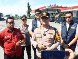 Polres Gresik Pantau SPBU Pastikan Stok Aman di Libur Lebaran