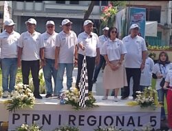 Meriah, Mudik Gratis Bareng PTPN I Regional 5 diikuti 600 Orang