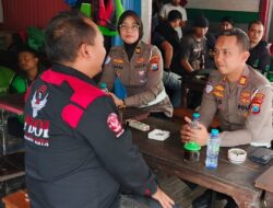 Polresta Malang Kota Rangkul Komunitas Ojol Waspadai Dampak Isu Global