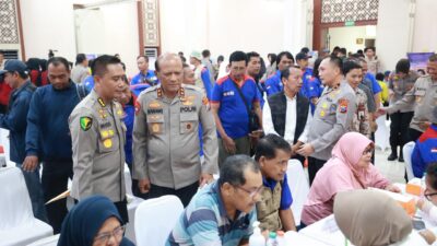 Polda Jatim Gelar MCU Gratis untuk 2.000 Buruh Jelang May Day