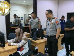 Kapolres Gresik Sidak Satpas hingga Mall Pelayanan Publik, Pastikan Layanan Prima Tanpa Celah Pungli