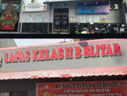 Pungli Lapas Blitar Meledak, Napi Korupsi Diperas hingga Rp100 Juta, AMI :Kalapas Tak Bisa Cuci Tangan