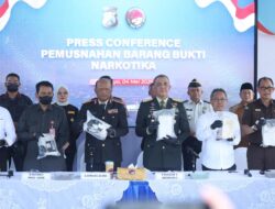 Polda Jatim Musnahkan 22,226 Kg Kokain, Tegaskan Komitmen Perang Melawan Narkoba