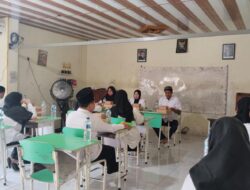 Jalin silaturahmi dan bersinergitas media dan pondok pesantren Darul falah komplek BA