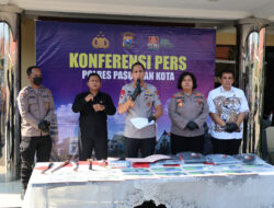 Polres Pasuruan Kota Amankan 4 Tersangka Pengeroyokan Remaja di GOR Untung Suropat