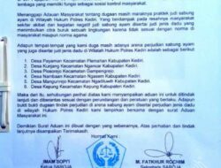 PUBLIK dan Masyarakat Menunggu???, Gercep Bongkar – Berantas – Tangkap di ENAM Titik Lokasi Judi Sabung Ayam di Wilayah Hukum Polres Kediri