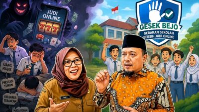 Perputaran Judi Online Rp3 Triliun per Hari Pelajar Surabaya Jadi Sasaran