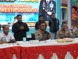 Polresta Sidoarjo Ungkap Peredaran Narkotika Jaringan Internasional, Dua WNA Diamankan
