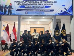 Tempa Integritas, 62 CPNS Pemasyarakatan Korwil Surabaya Jalani Pembaretan