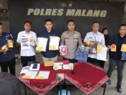 Polres Malang Bongkar Modus Penipuan Berkedok Program UMKM Dua Tersangka Diamankan