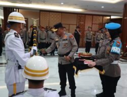 Jelang Hari Bhayangkara ke – 80 Polda Jatim Gelar Upacara Pemuliaan Nilai Luhur Tribrata