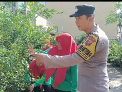 Bhabinkamtibmas Jambangan Dampingi Penilaian P2B, Warga Diajak Maksimalkan Lahan Perkotaan