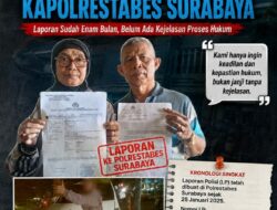 Enam Bulan LP Diduga “Mati Suri”???, Warga Tenggumung Karya Curhat Lewat KJN ke Kapolrestabes Surabaya