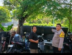 Bhabinkamtibmas Kejawan Putih Tambak Dukung Budidaya Lele Rumahan dan Ketahanan Pangan Warga