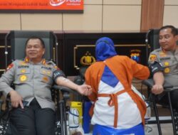 Semangat Kepedulian HUT Bhayangkara ke-80 Diwujudkan? Polrestabes Surabaya Gelar Donor Darah Massal Libatkan 200 Peserta