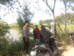 Bhabinkamtibmas Sumberrejo Sambangi Petani Tambak Ikan Dukung Program Ketahanan Pangan
