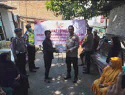 POLSEK ASEMROWO POLRES TANJUNG PERAK GELAR BAKTI RELIGI DAN BAKTI SOSIAL HUT BHAYANGKARA KE-80