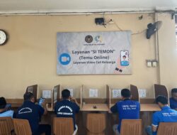 SI TEMON, JEMBATAN RINDU WARGA BINAAN LAPAS SIDOARJO DENGAN KELUARGA