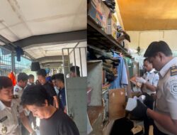 Perkuat Keamanan, Lapas Sidoarjo Gelar Razia Rutin Blok Hunian, Sita Berbagai Barang Terlarang