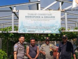 Bhabinkamtibmas Polsek Sukomanunggal Aktif Dukung Program Ketahanan Pangan di Sonokwijenan