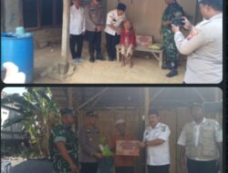 Camat Tambelangan Bersama Forkopimcam Kunjungi Dua Veteran di Dusun Sorak, Desa Beringin