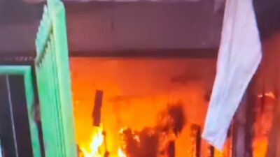 Kebakaran Diduga Akibat Korsleting Listrik di Banyu Urip Molin II B