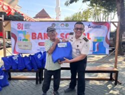 Sambut HUT Ke-81 Kemerdekaan RI, Lapas Kelas IIA Sidoarjo Tebar Kepedulian Melalui Bakti Sosial dan Penyaluran 45 Paket Sembako