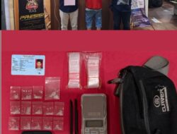 Residivis Rangkah Ditangkap Polrestabes Surabaya, SatResnarkoba Sita 14 Poket Sabu