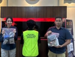 Pembuat Tembakau Sintetis Dibongkar SatResnarkoba Polrestabes Surabaya, Juga Sediakan Ganja
