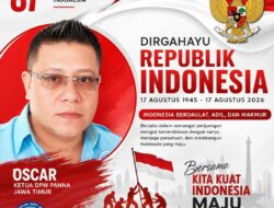 OSCAR: KEMERDEKAAN SEJATI ADALAH MEMBANGUN GENERASI YANG SEHAT, BERKARAKTER, DAN BEBAS NARKOTIKA