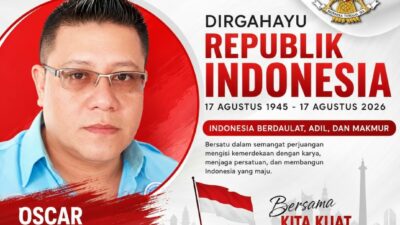 OSCAR: KEMERDEKAAN SEJATI ADALAH MEMBANGUN GENERASI YANG SEHAT, BERKARAKTER, DAN BEBAS NARKOTIKA