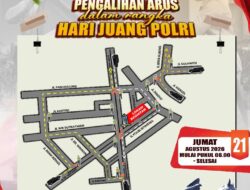 Pengalihan Arus Hari Juang Polri 18–19 Agustus 2026, Cek Rute Alternatifnya!
