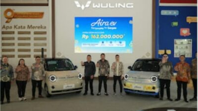 WULING BERPARTISIPASI DI GIIAS  SURABAYA DAN LUNCURKAN AIRA EV, FUN EVERYDAY. FOR EVERYONE.