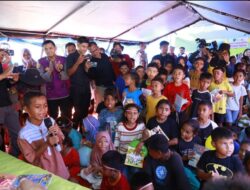 Ketua Umum Bhayangkari Gelar Bakti Sosial dan Bakti Kesehatan bagi Pengungsi Gempa Flores*