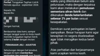 Gaya Penagihan PLN Kenjeran Disorot, Lewat WA Layaknya DC Pinjol?