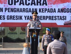 Lima Personel Polres Gresik Raih Penghargaan atas Prestasi Pelayanan Prima Tingkat Nasional
