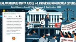 Drama Sidang e-Court PTUN Surabaya: Gagal Unggah Jawaban Sengketa Aset, Hakim Beri Kelonggaran Darurat 24 Jam Bagi BPKAD Jatim, MRD Protes Keras