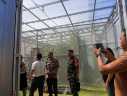 Dukung Asta Cita, Polres Pelabuhan Tanjung Perak Berdayakan Kelompok Tani Tanam Golden Melon