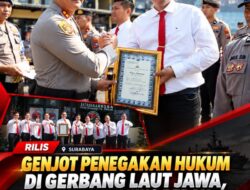 Gulung Kasus Kriminal Terbanyak, Polres Tanjung Perak Obral Penghargaan untuk Personel