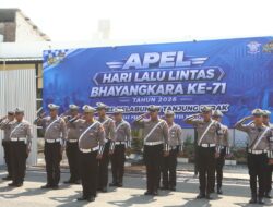 Peringati Hari Lalu Lintas Ke-71, Polres Tanjung Perak Tekankan Pelayanan Humanis Berbasis Data
