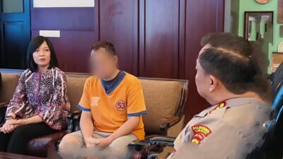 Polrestabes Surabaya Amankan Terduga Pencabulan Anak Dibawah Umur