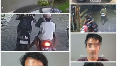 Tiga Terduga Pelaku Curanmor Diamankan Resmob Polrestabes Surabaya