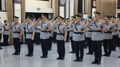 Polri Gelar Sertijab Sejumlah PJU Mabes dan Kapolda